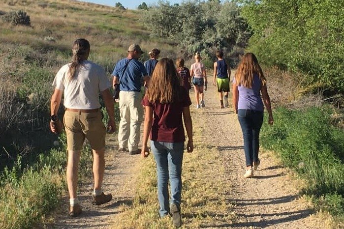 Trinity Lutheran Church youth hike