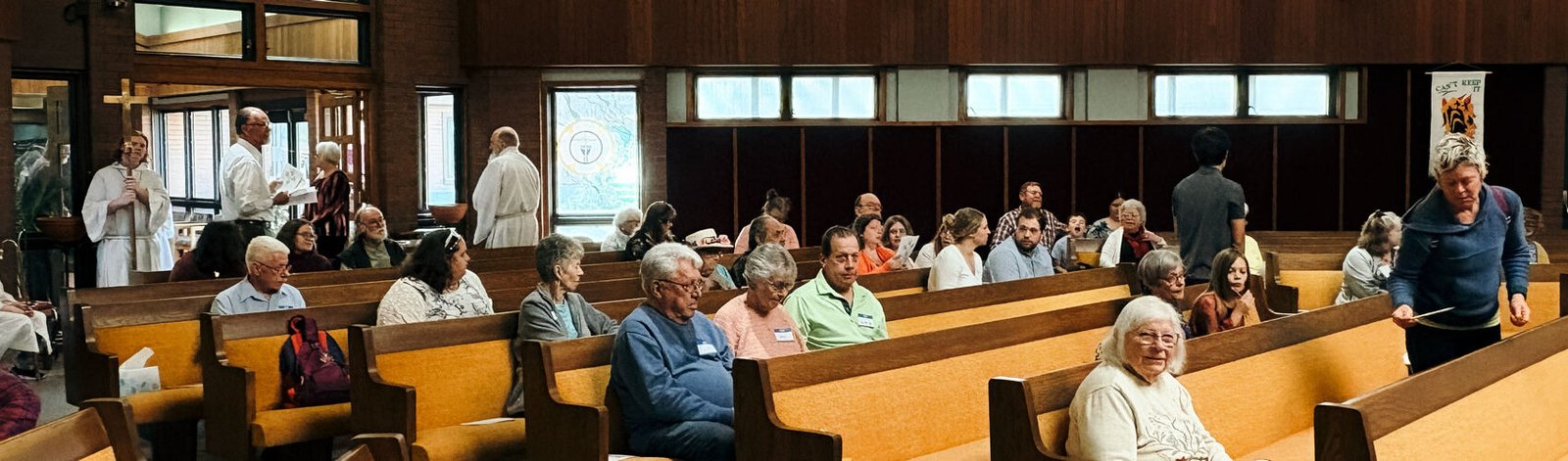Beginning with Procession of the cross